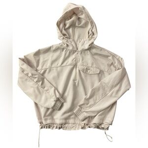 Athleta polyester fleece half-zip pullover hoodie. Size XXS.